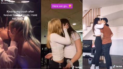 lesbian tongue kiss|Find lesbian kiss on TikTok 